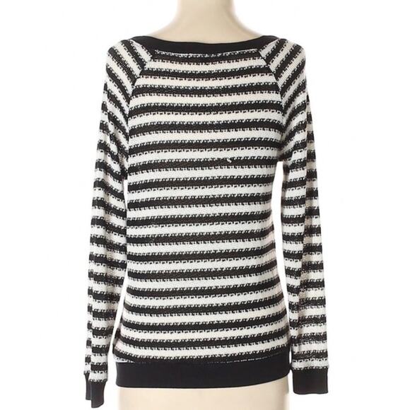 Sanctuary Twilightcore xs black & white striped sweater - Picture 2 of 7